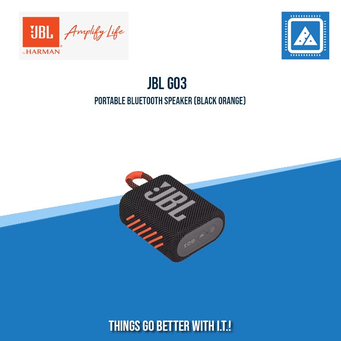 JBL GO3 PORTABLE BLUETOOTH SPEAKERS JBL GO3 PORTABLE BLUETOOTH SPEAKERS
